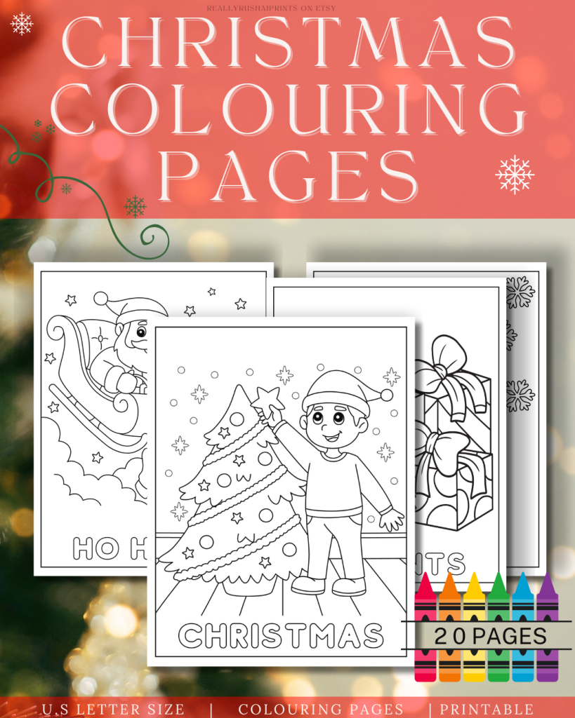 Christmas Colouring Pages