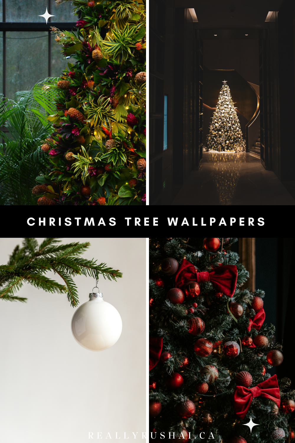 Christmas Tree Wallpapers for your Phone: Christmas Aesthetic