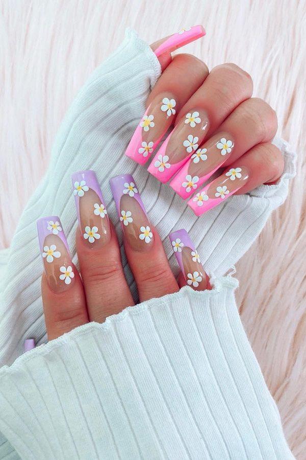 daisy nails