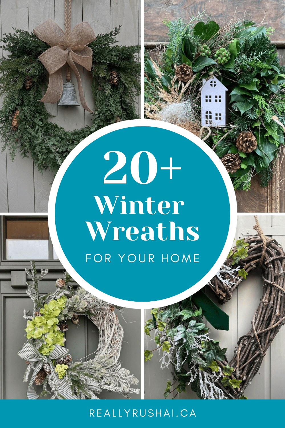Wonderfully Inviting Winter Wreath Ideas For Your Front Door | Winter Decor