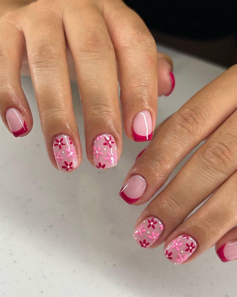 flower nail designs - ReallyRushai