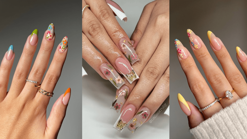 flower nail designs - ReallyRushai