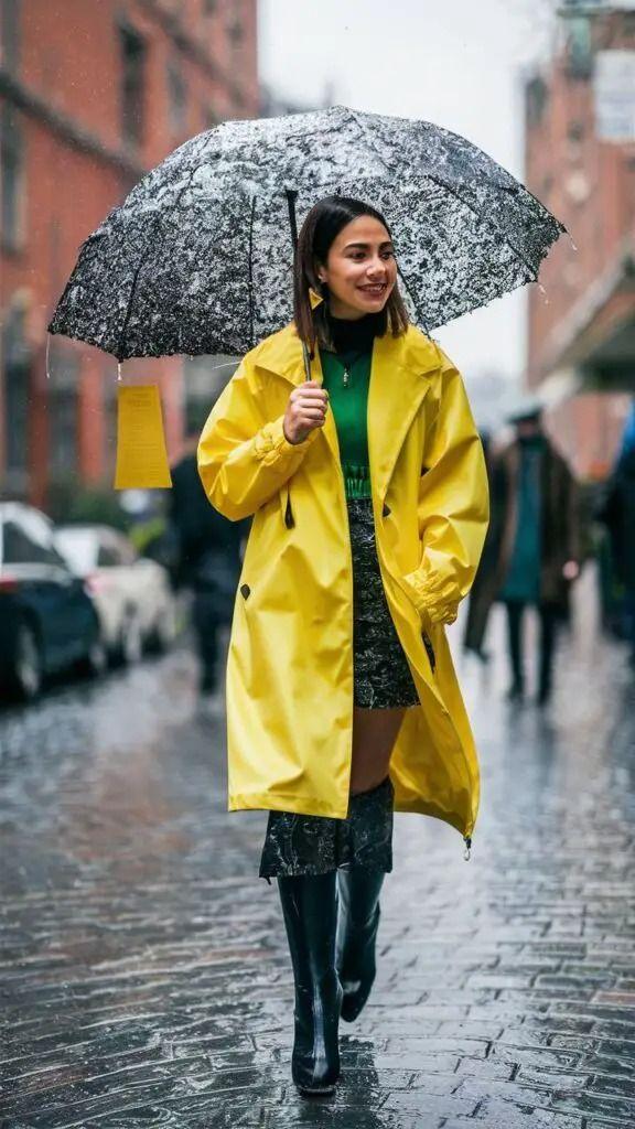 Rainy Day Outfit - ReallyRushai