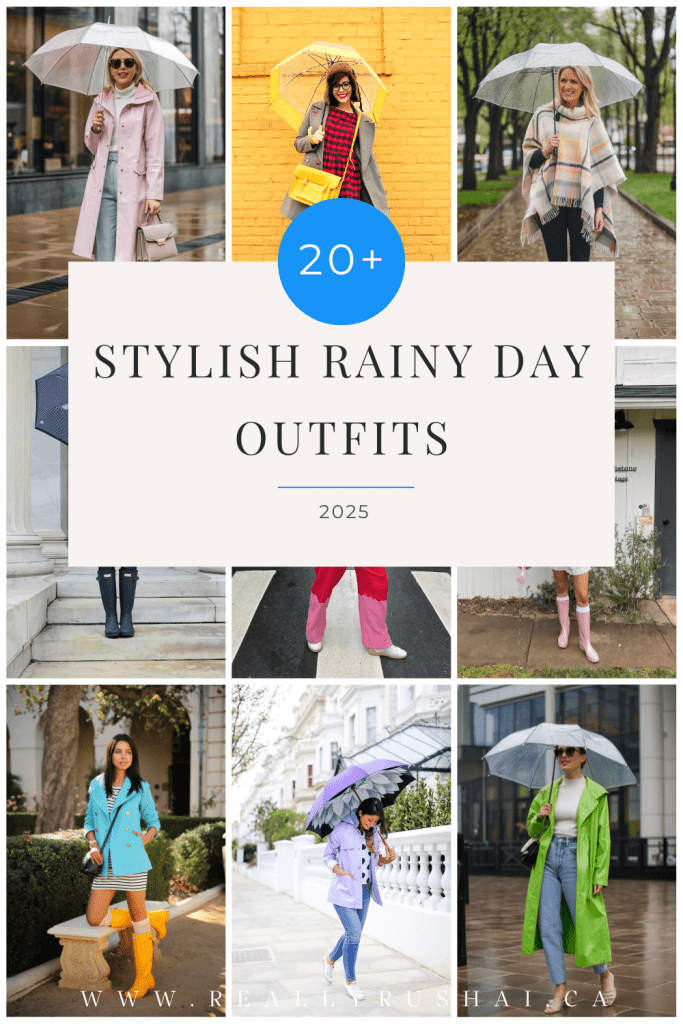 Rainy Day Outfit - ReallyRushai