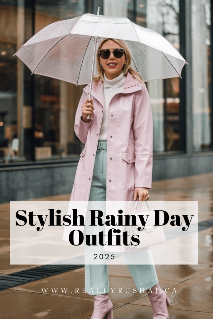 Rainy Day Outfit - ReallyRushai