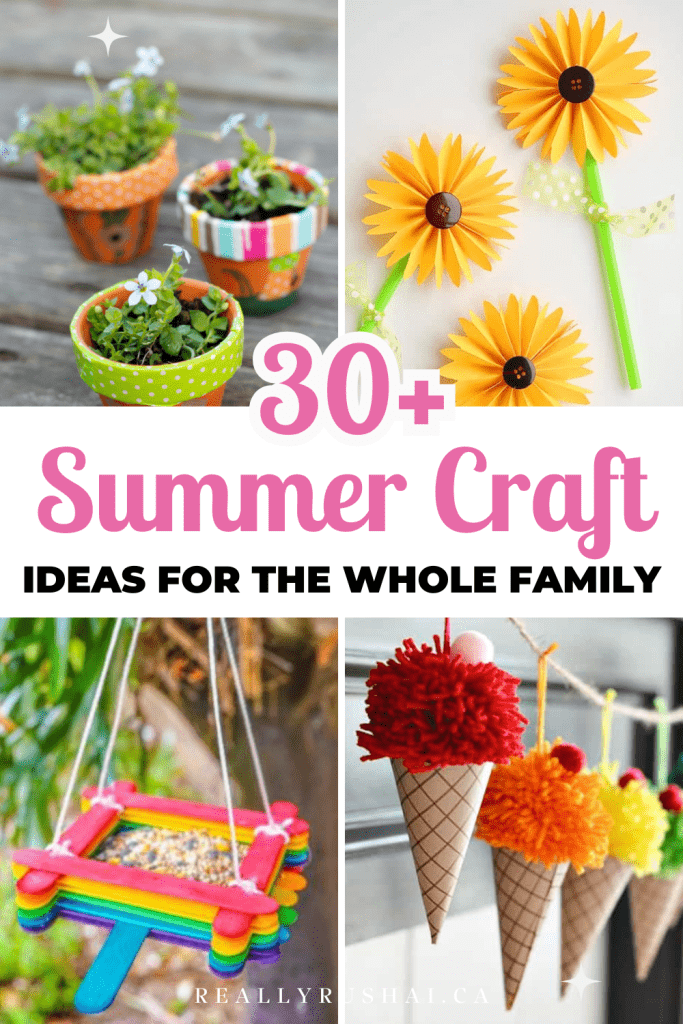 Summer Crafts - ReallyRushai