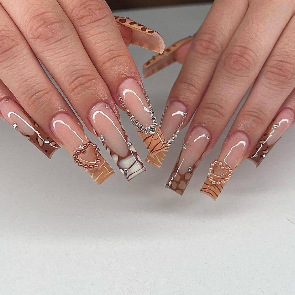 warm october nails - ReallyRushai