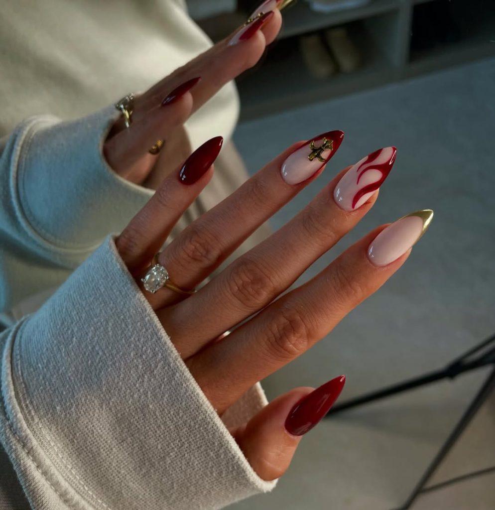 warm october nails - ReallyRushai