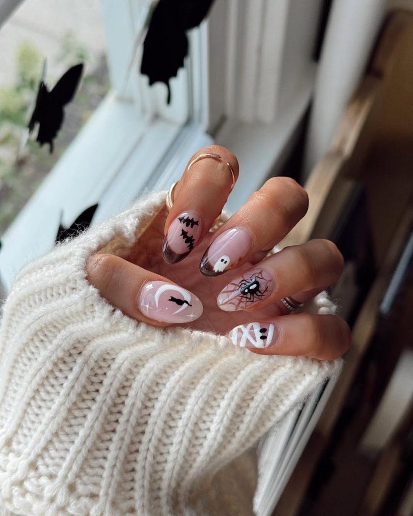 warm october nails - ReallyRushai