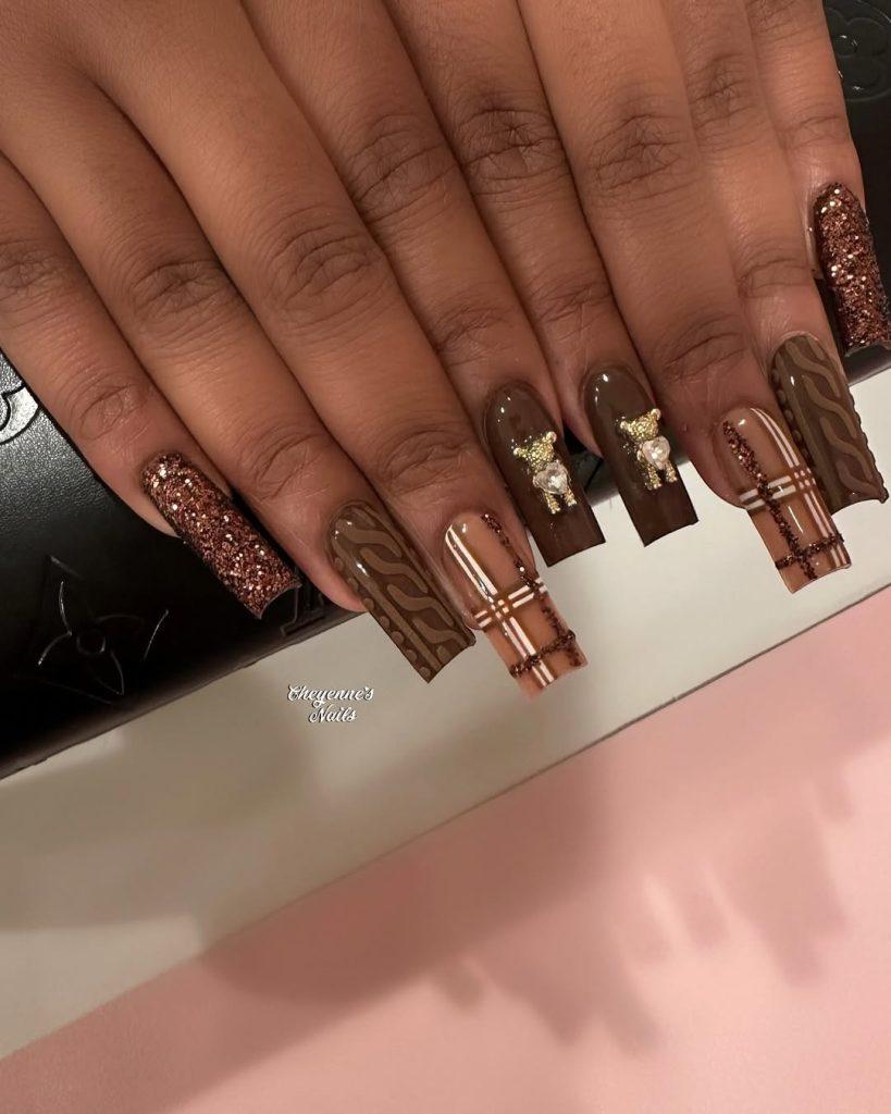 warm october nails - ReallyRushai