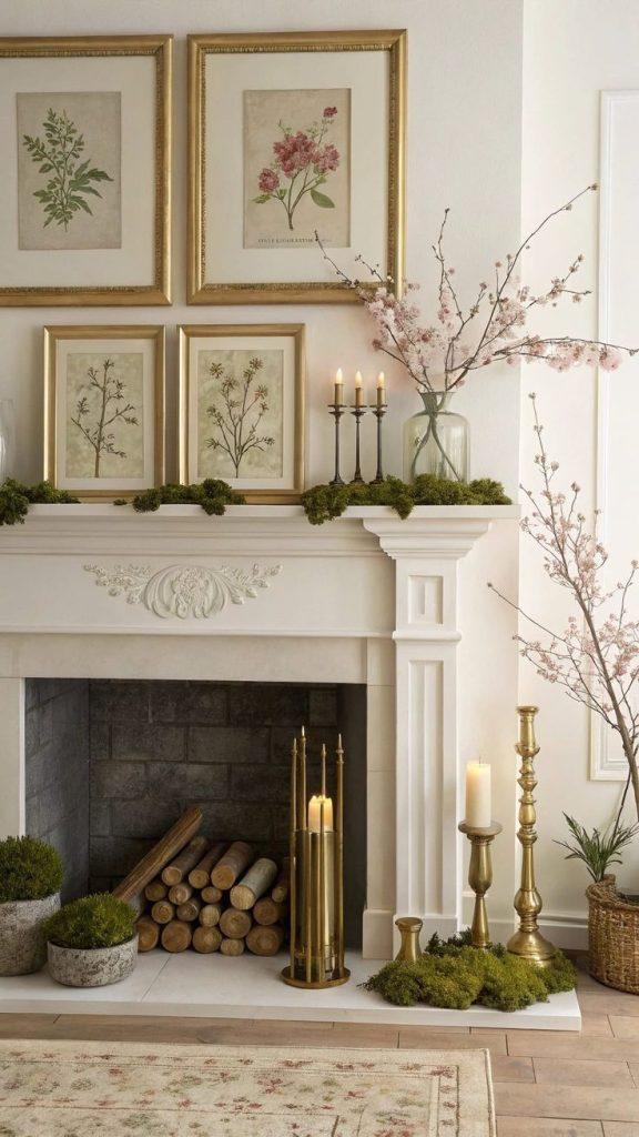 Spring Mantle Decor Ideas - ReallyRushai