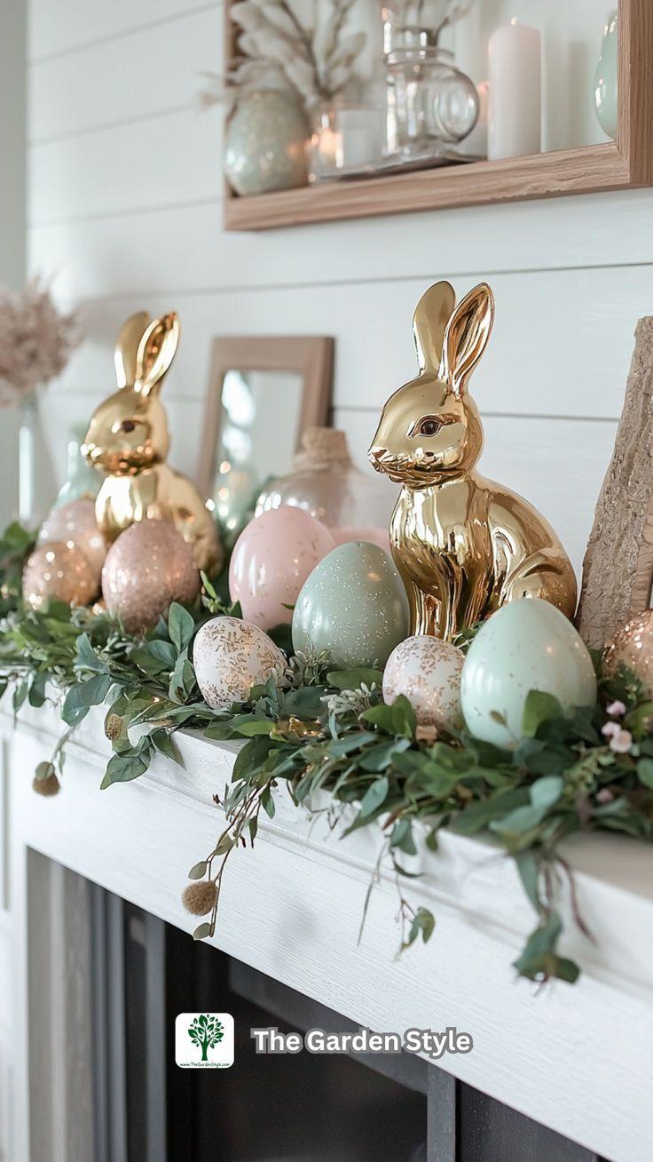 Easter Fireplace Mantles - ReallyRushai