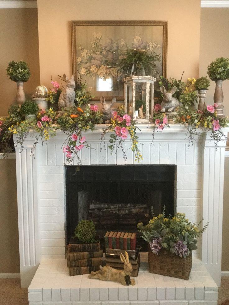 Spring Mantle Decor Ideas - ReallyRushai