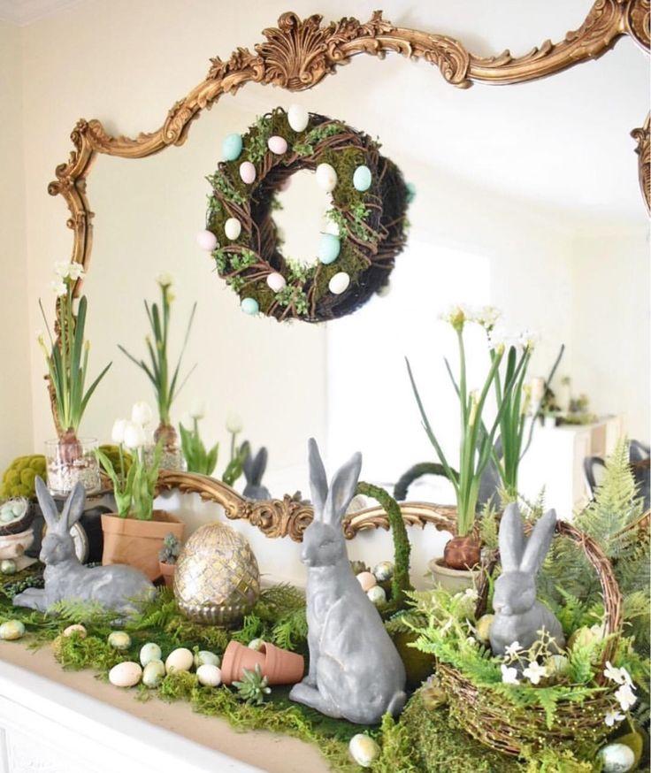 Easter Fireplace Mantles - ReallyRushai