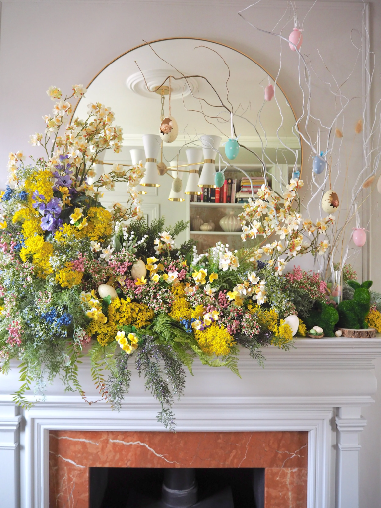 Spring Mantle Decor Ideas - ReallyRushai