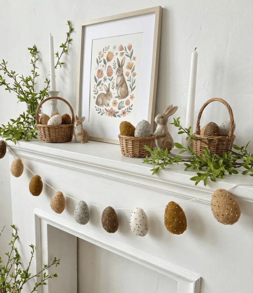 Easter Fireplace Mantles - ReallyRushai