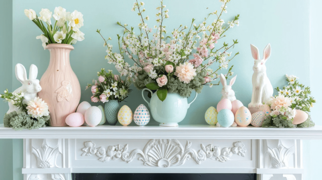 Easter Fireplace Mantles - ReallyRushai