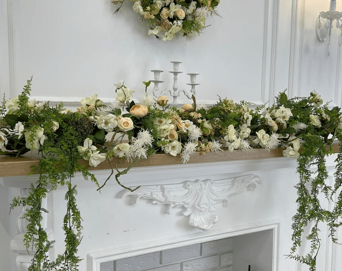 Spring Mantle Decor Ideas - ReallyRushai