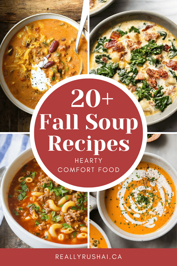 Hearty Fall Soups - ReallyRushai