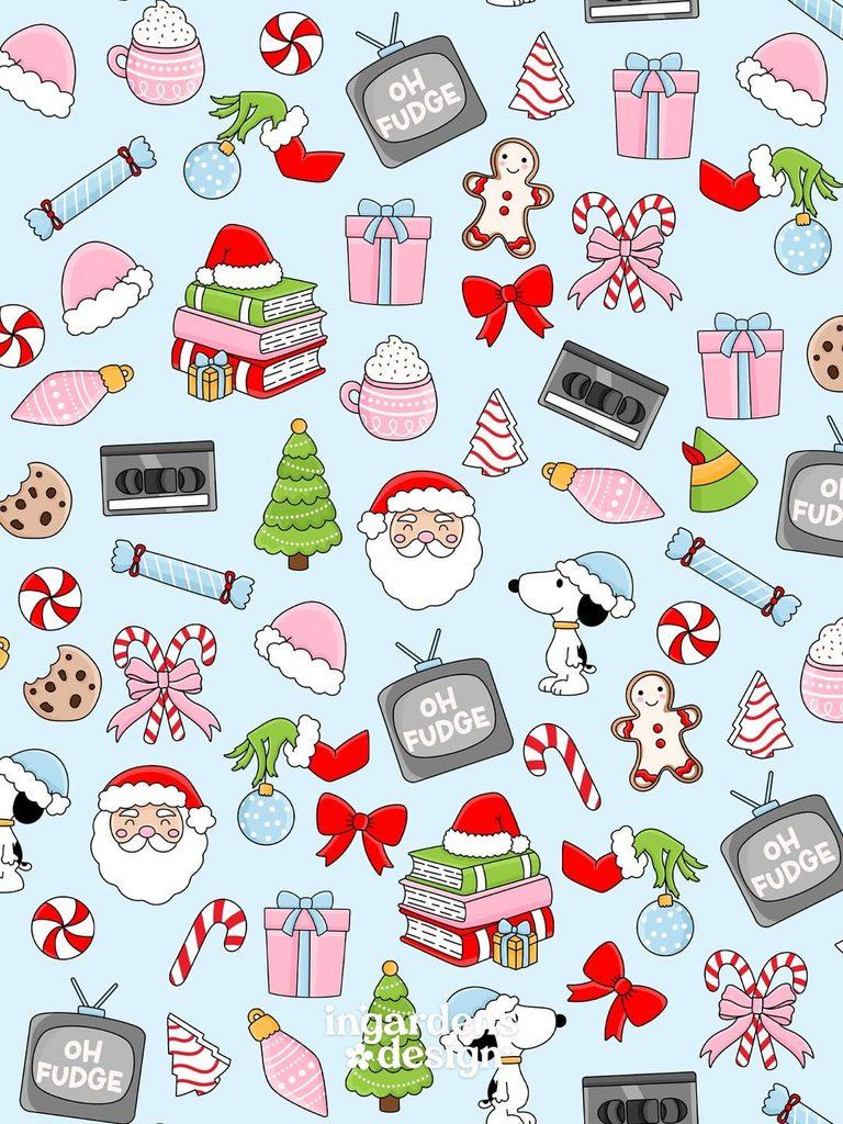 cute and girly christmas wallpapers - ReallyRushai