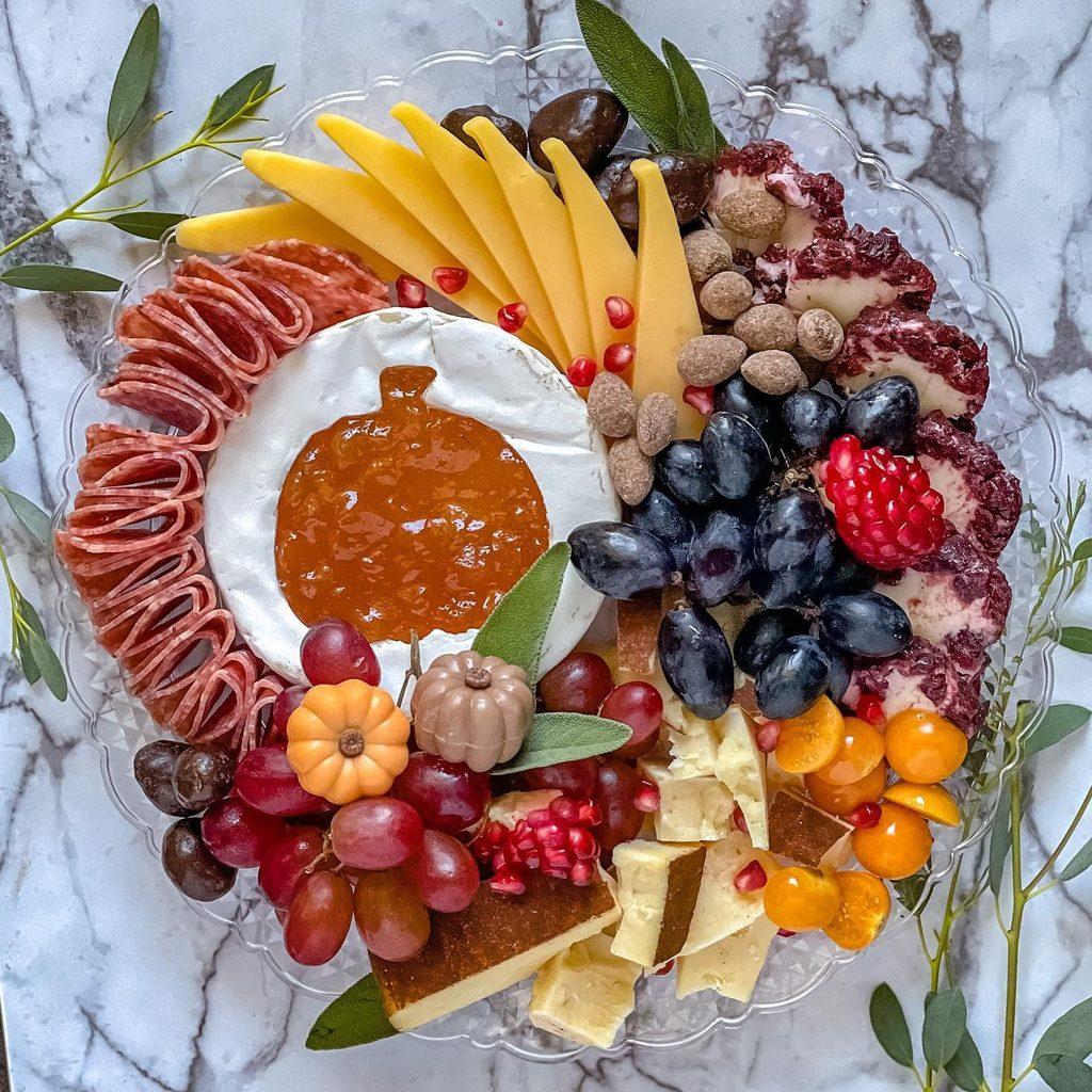 Fall Themed Board Charcuterie Board - ReallyRushai