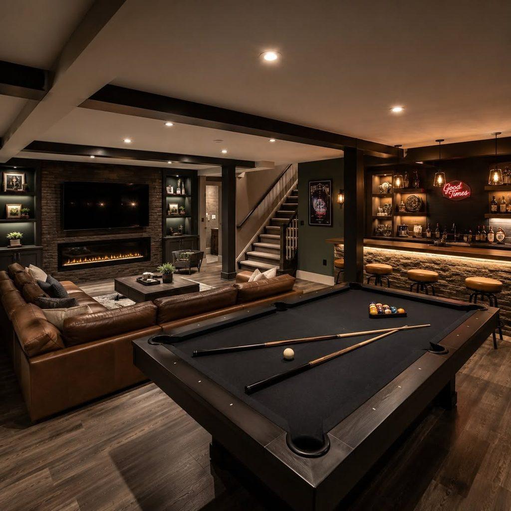Basement Inspo - ReallyRushai
