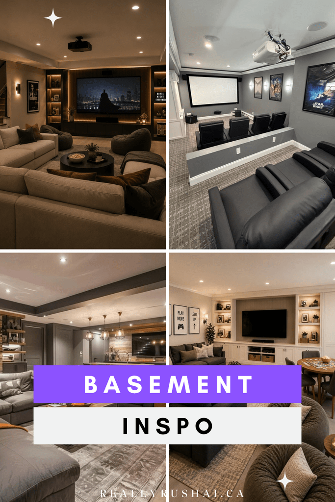 Basement Inspo - ReallyRushai