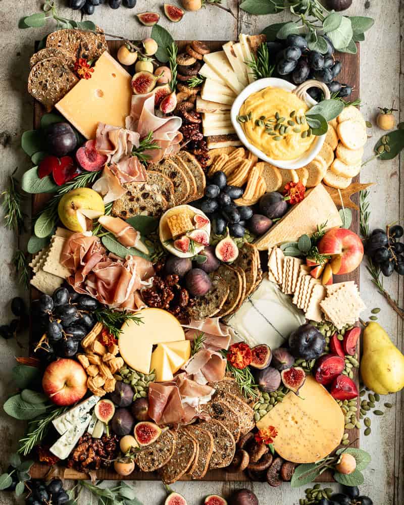 Fall Themed Board Charcuterie Board - ReallyRushai