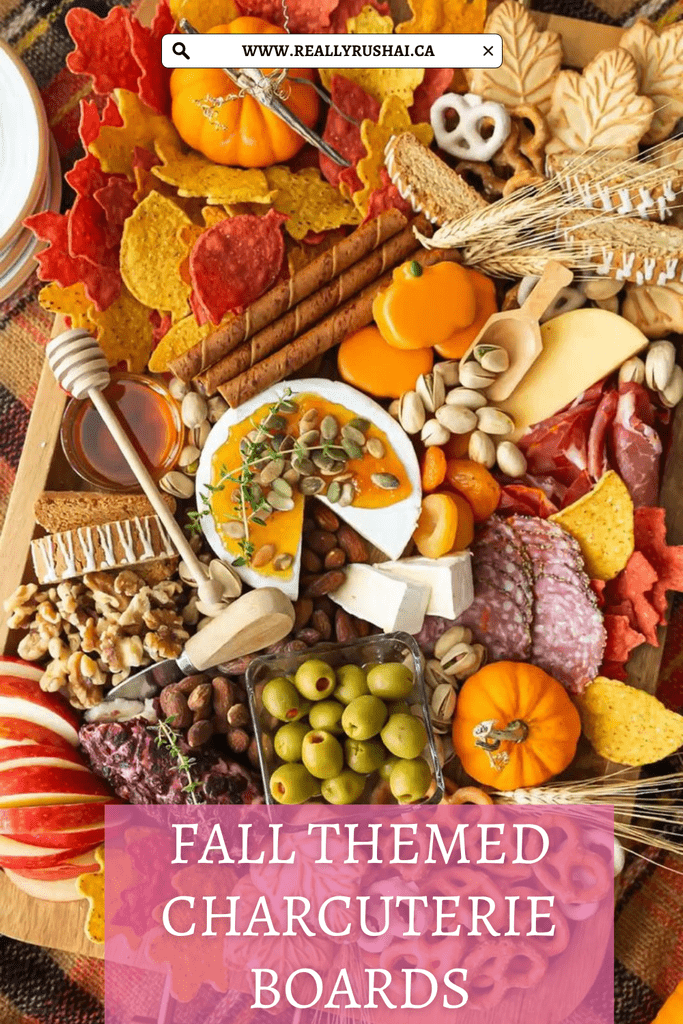 Fall Themed Board Charcuterie Board - ReallyRushai