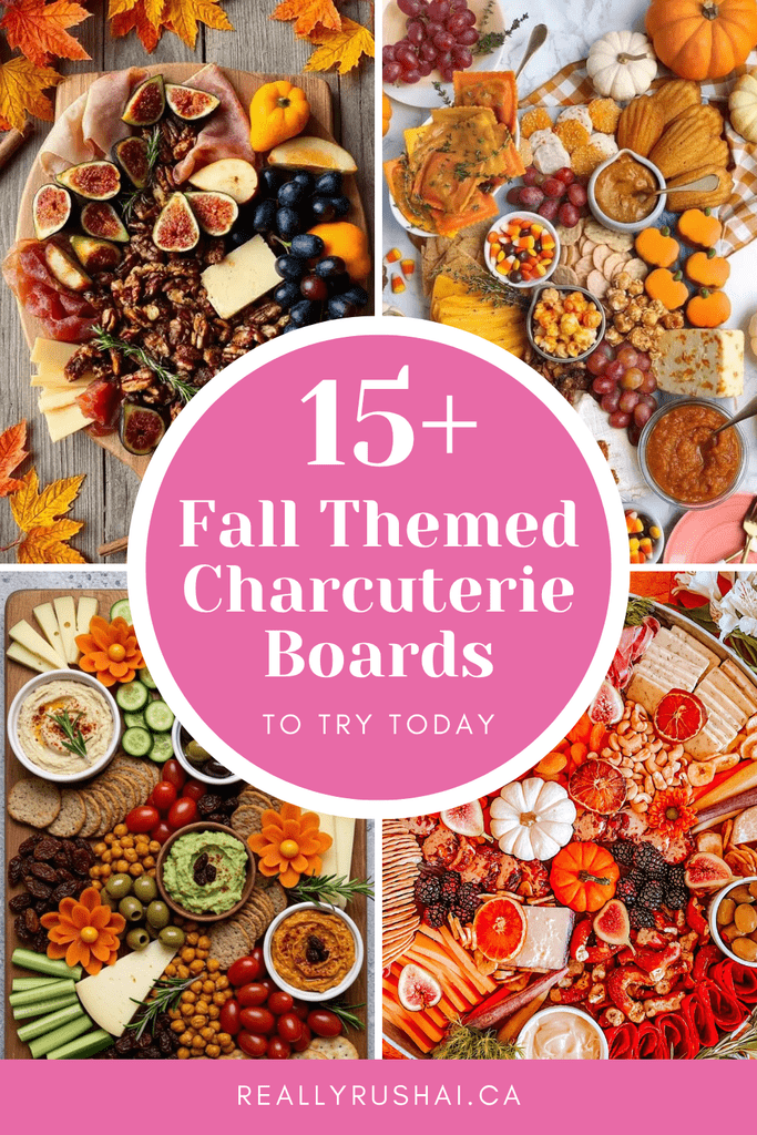 Fall Themed Board Charcuterie Board - ReallyRushai