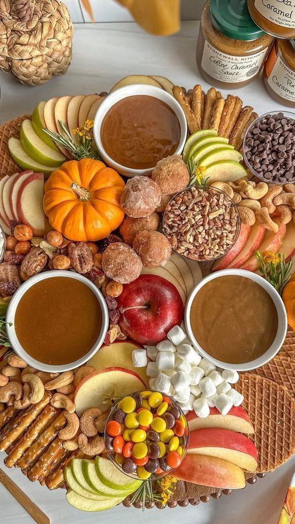 Fall Themed Board Charcuterie Board - ReallyRushai
