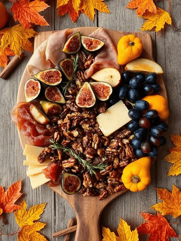 Fall Themed Board Charcuterie Board - ReallyRushai