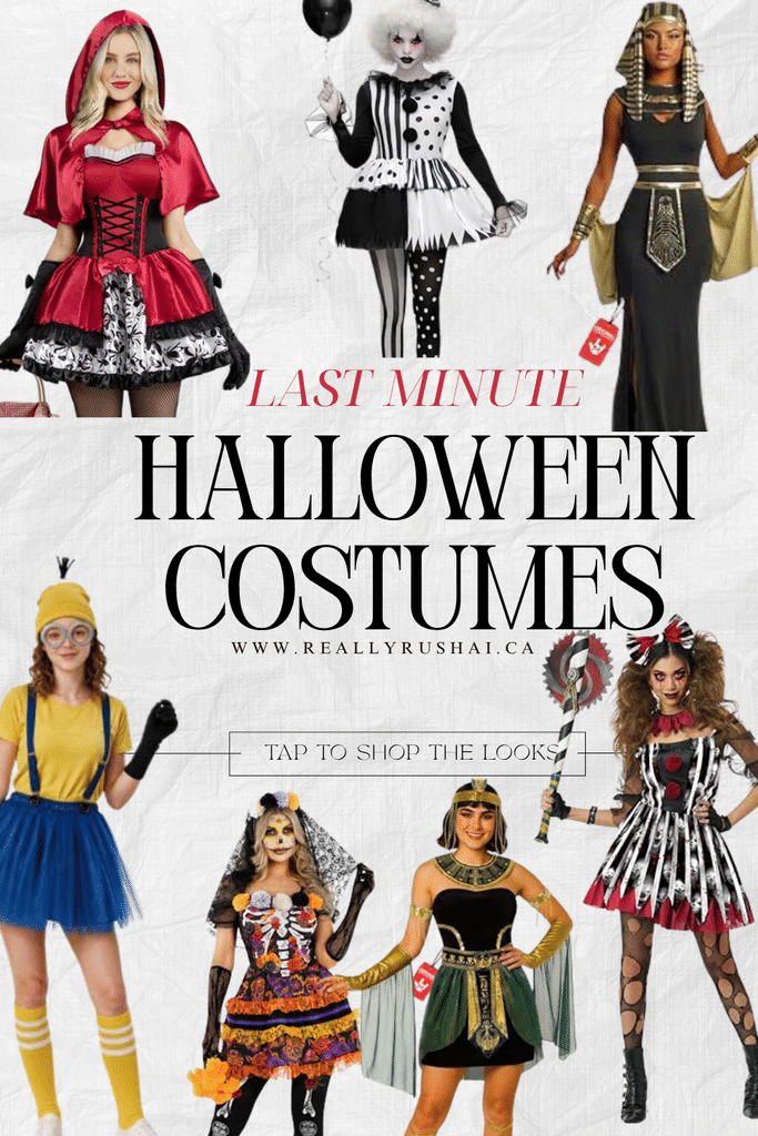 Last Minute Halloween Costumes - ReallyRushai