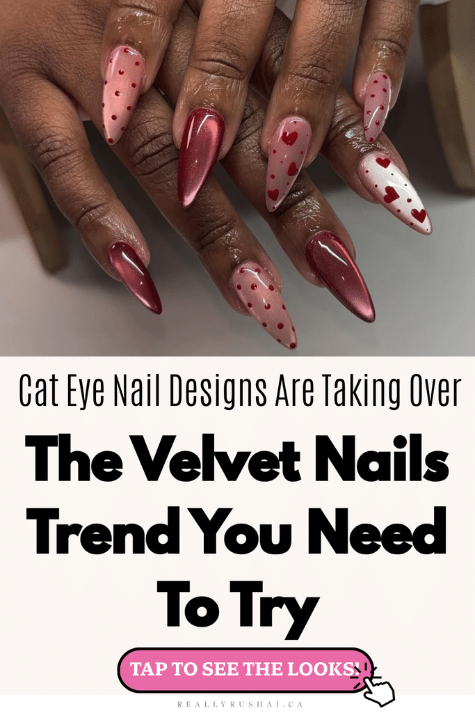 The Velvet Nails Trend: Stunning Cat Eye Nail Designs to Try ASAP - ReallyRushai
