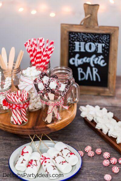 11 Aesthetic Hot Cocoa Bar Ideas for the Ultimate Cozy Girls' Night - ReallyRushai
