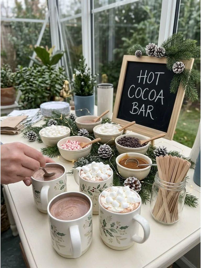 11 Aesthetic Hot Cocoa Bar Ideas for the Ultimate Cozy Girls' Night - ReallyRushai