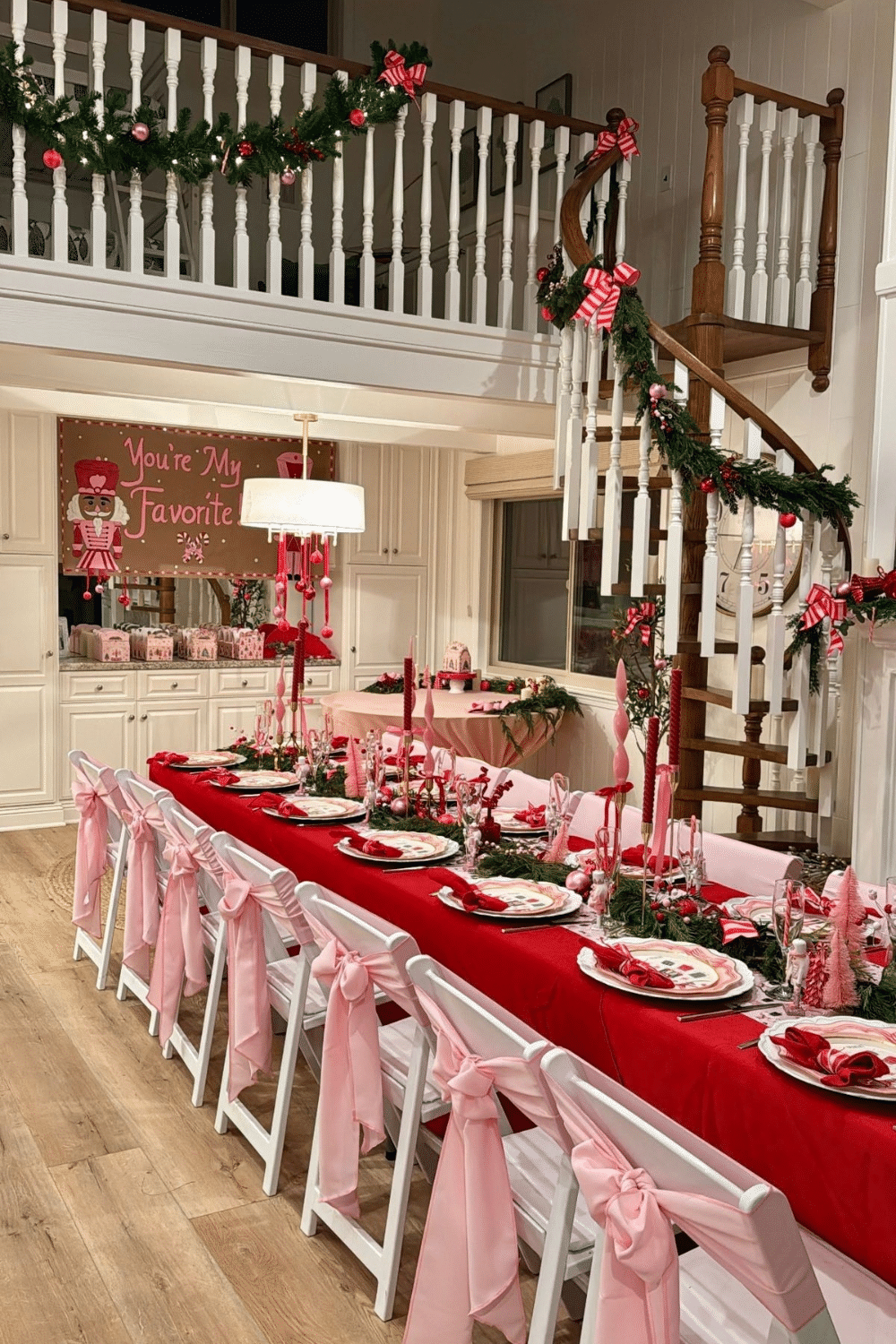 11 Coquette Pink Christmas Party Ideas That Are Absolutely Stunning