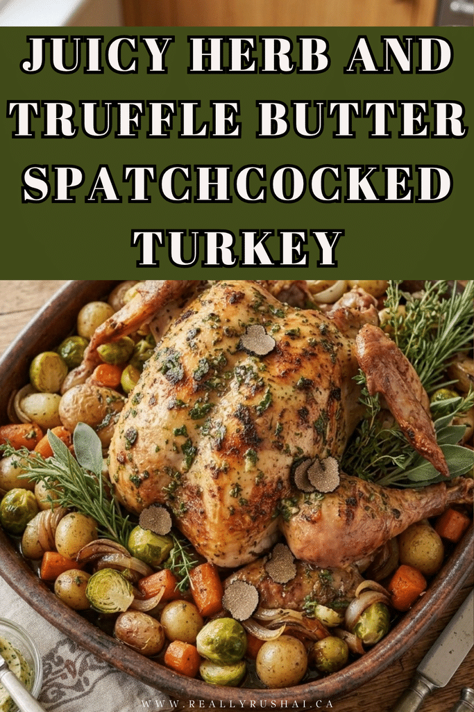 Spatchcocked Turkey - ReallyRushai